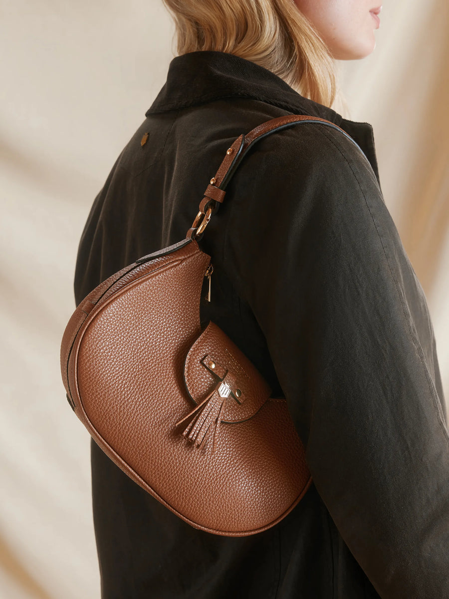 Windsor Tan Leather Shoulder Bag