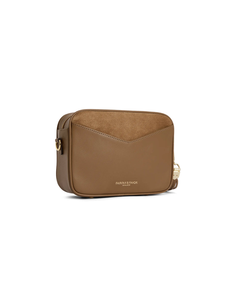 Finsbury Tan Harlequin Crossbody Bag
