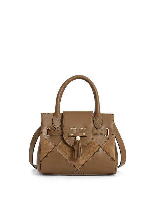 Windsor Harlequin Tan Crossbody Bag