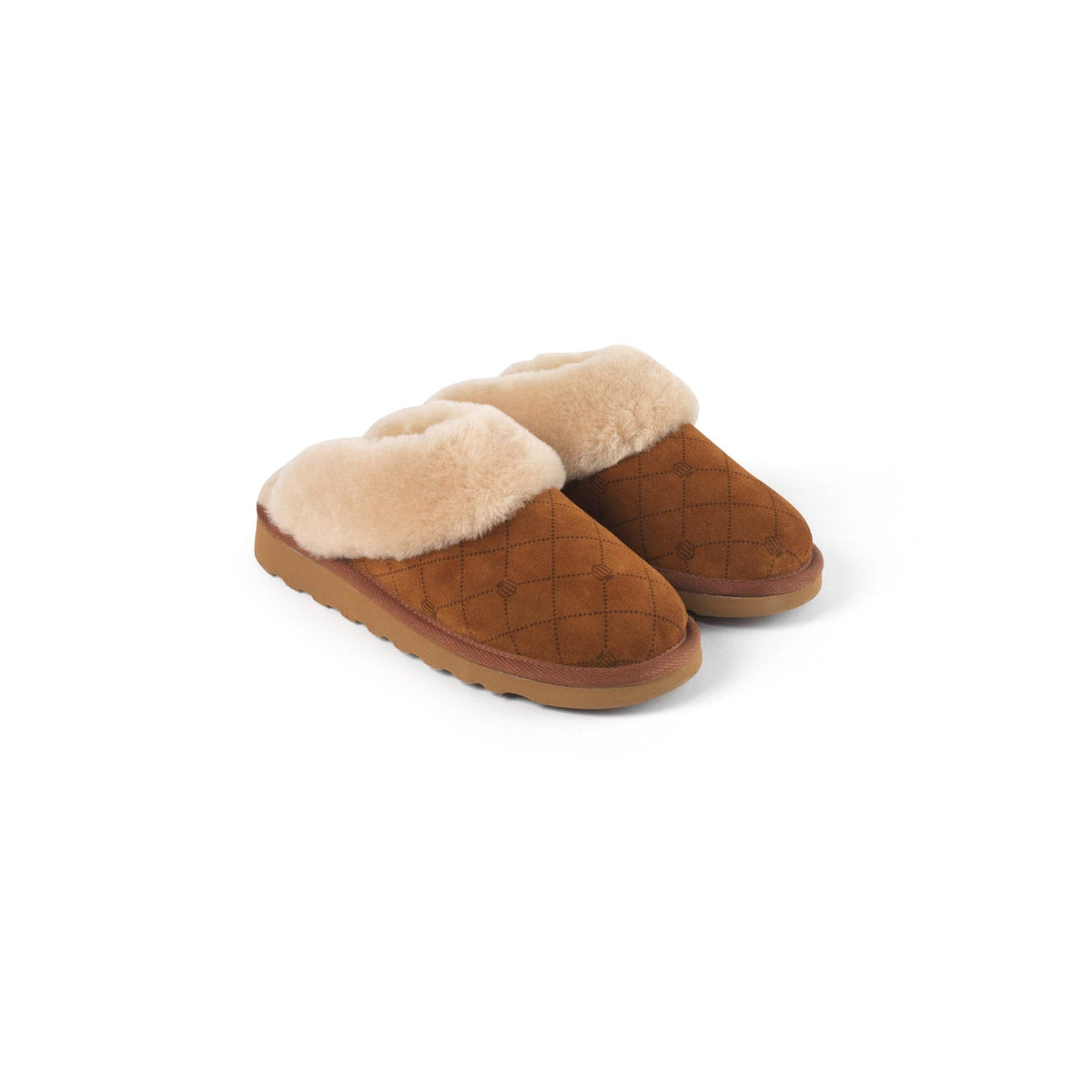 Glencoe Tan suede Slippers
