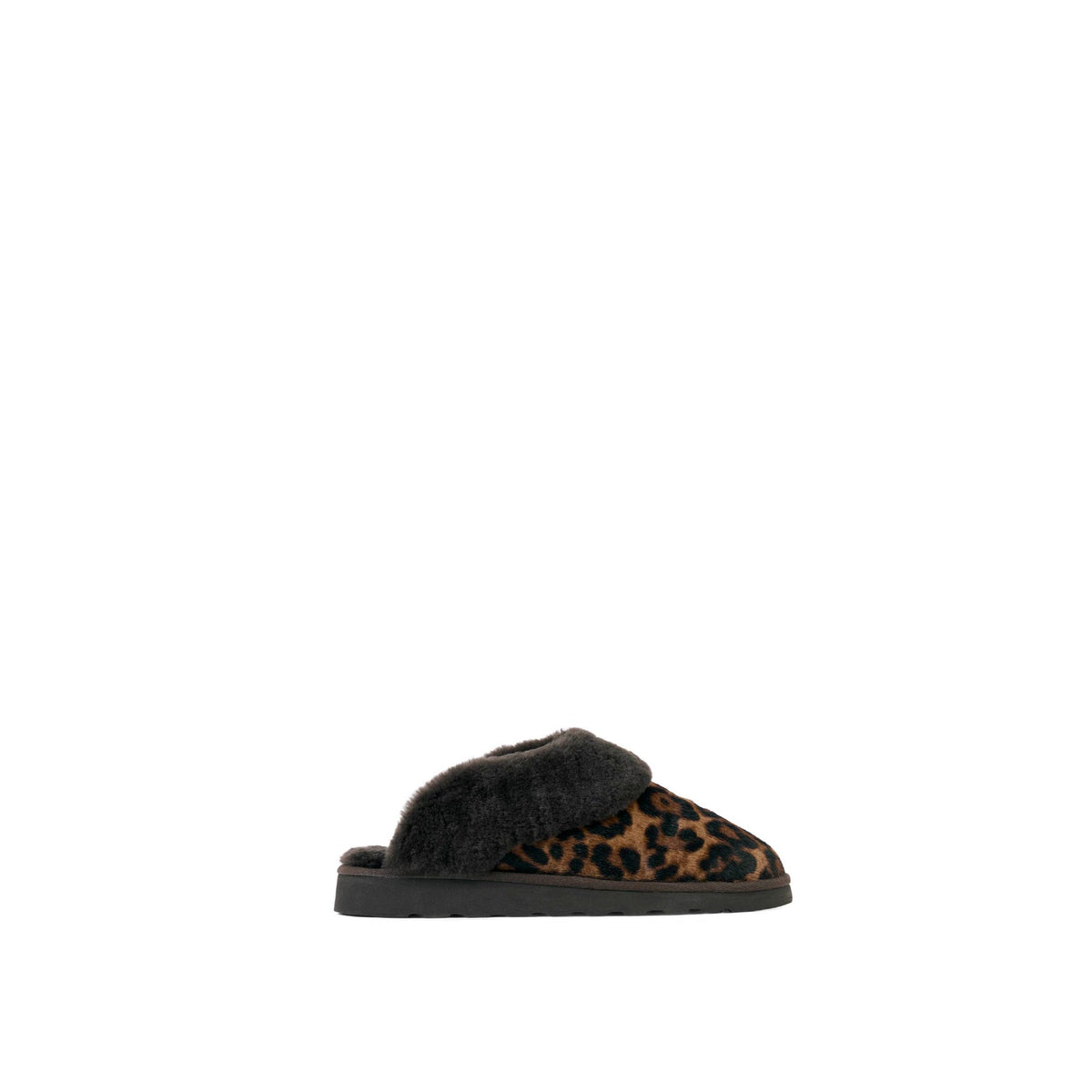 Glencoe Leopard haircalf Slippers