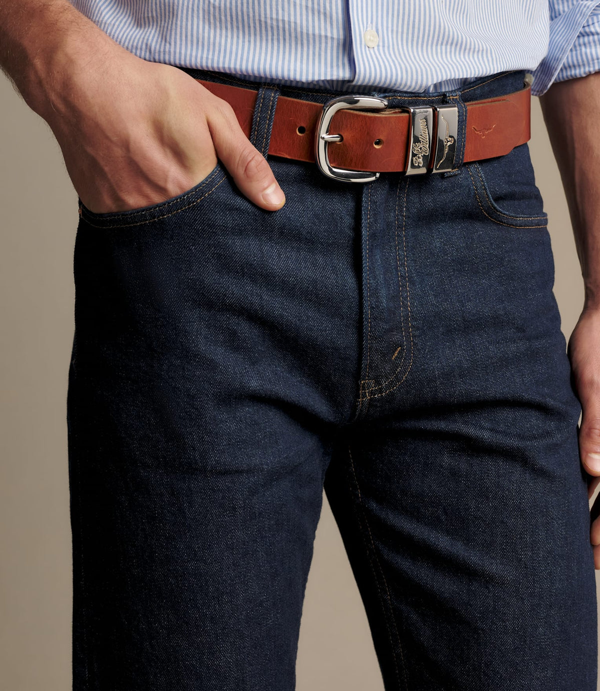 Drover Belt Tan
