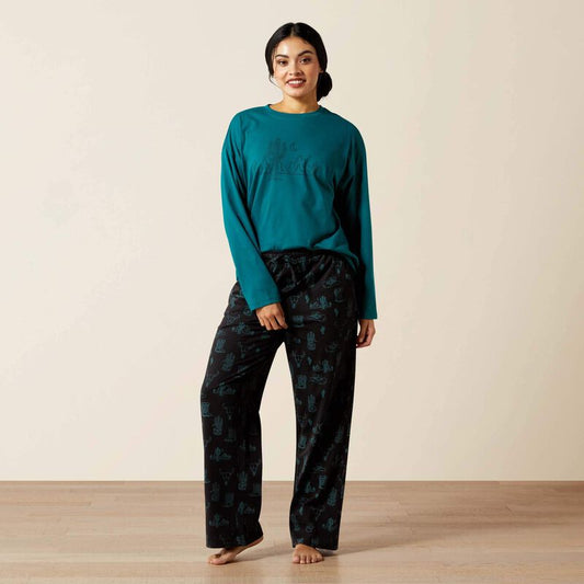 Dreams Pyjama Set Deserted Print