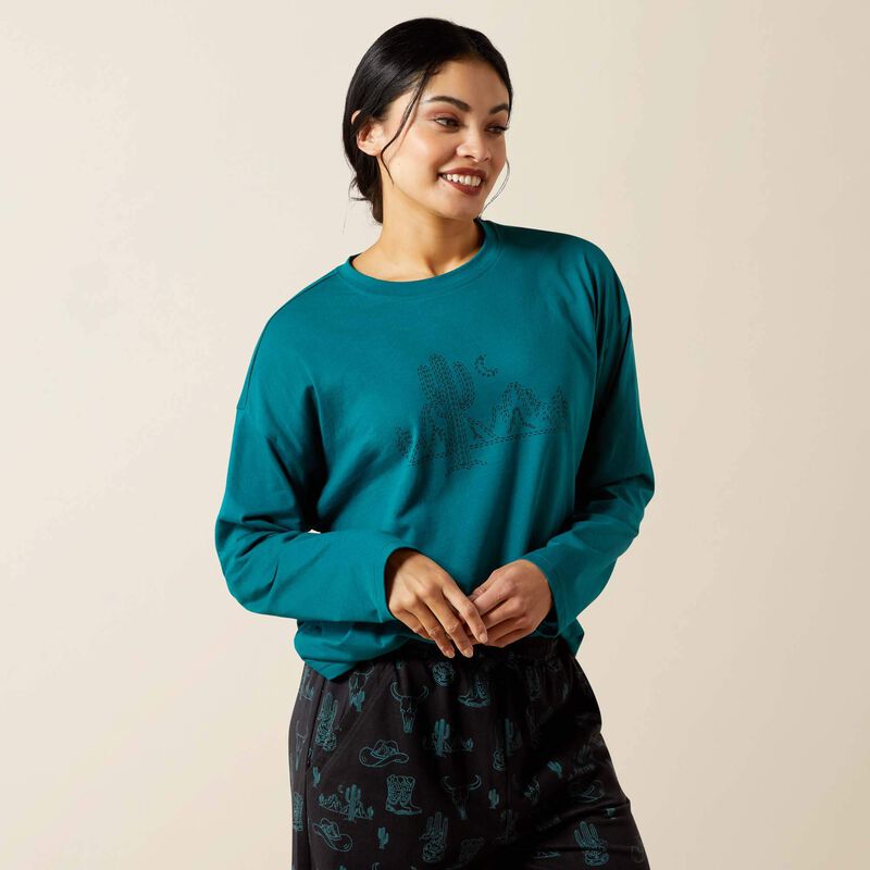 Dreams Pyjama Set Deserted Print