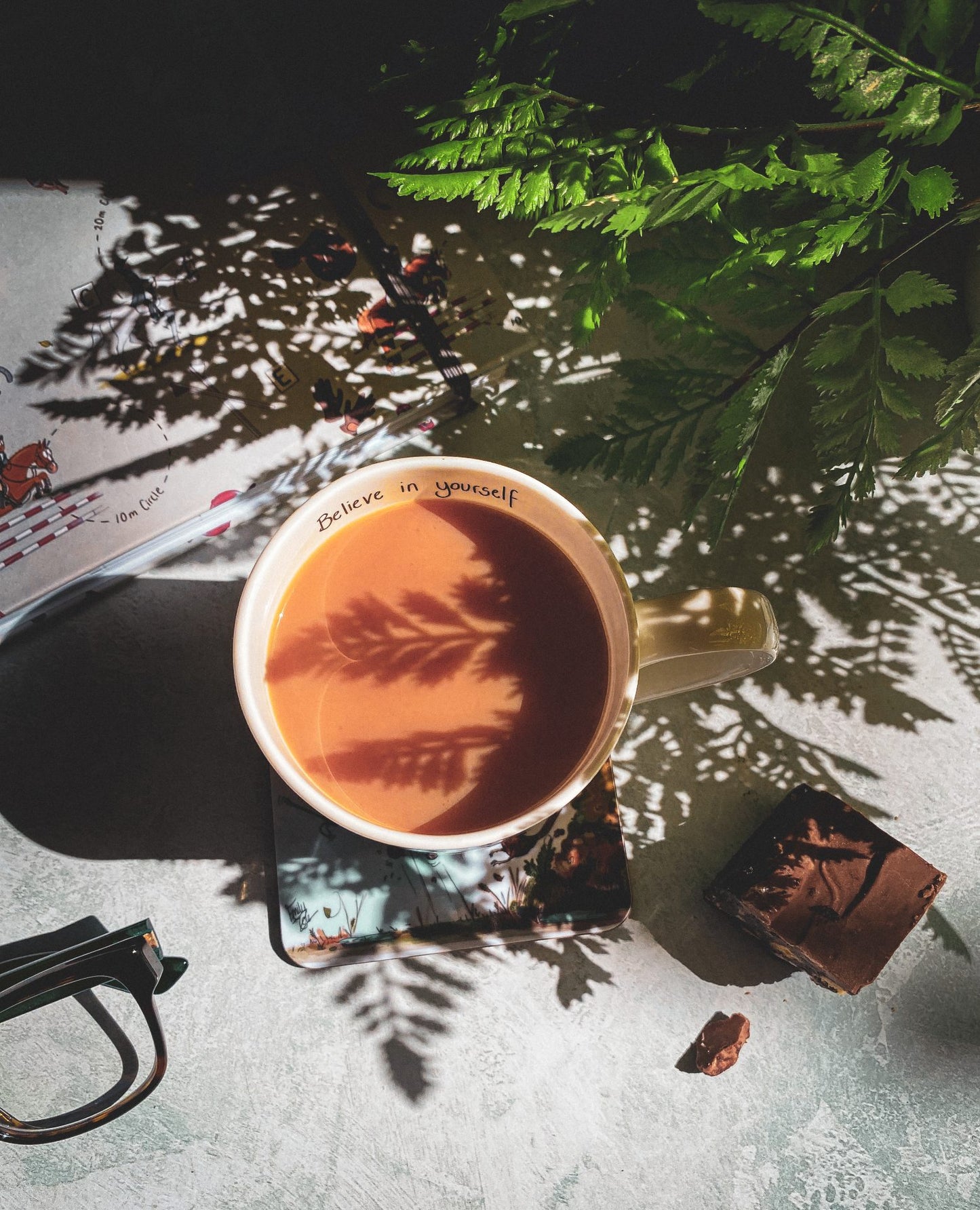 ‘Flaxen’ Believe in Yourself – Fine Bone China Mug