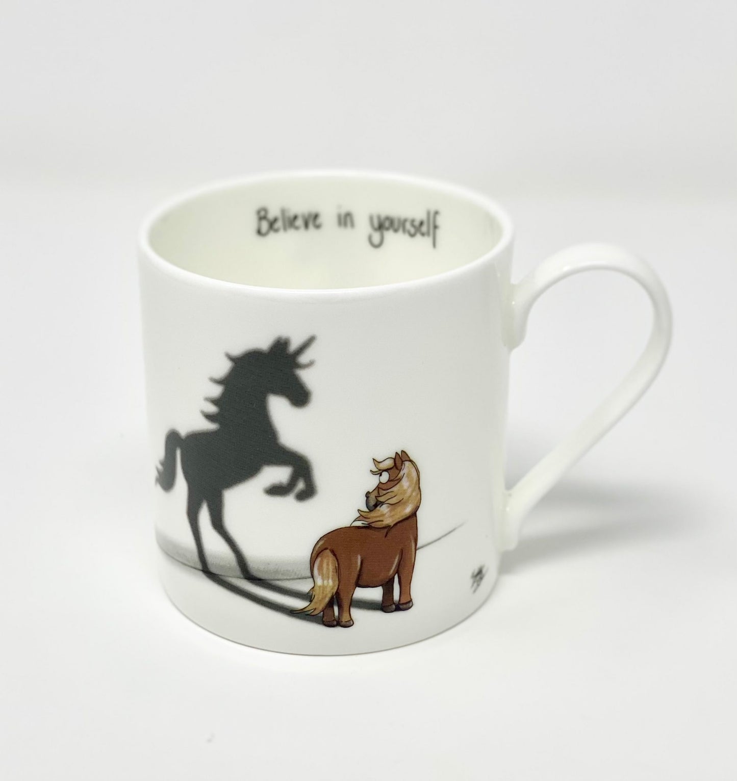 ‘Flaxen’ Believe in Yourself – Fine Bone China Mug