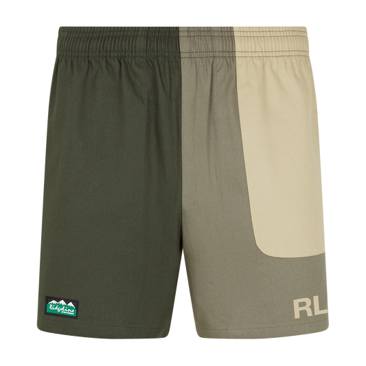 Unisex Backslider Shorts Olive Multi