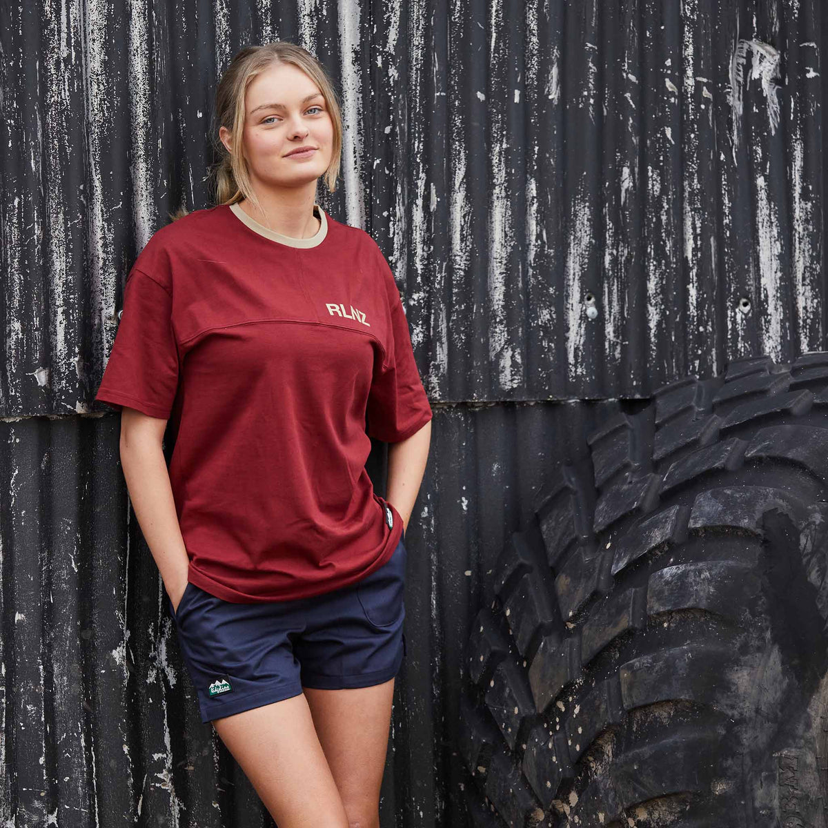 Unisex Hose Down Shorts Navy