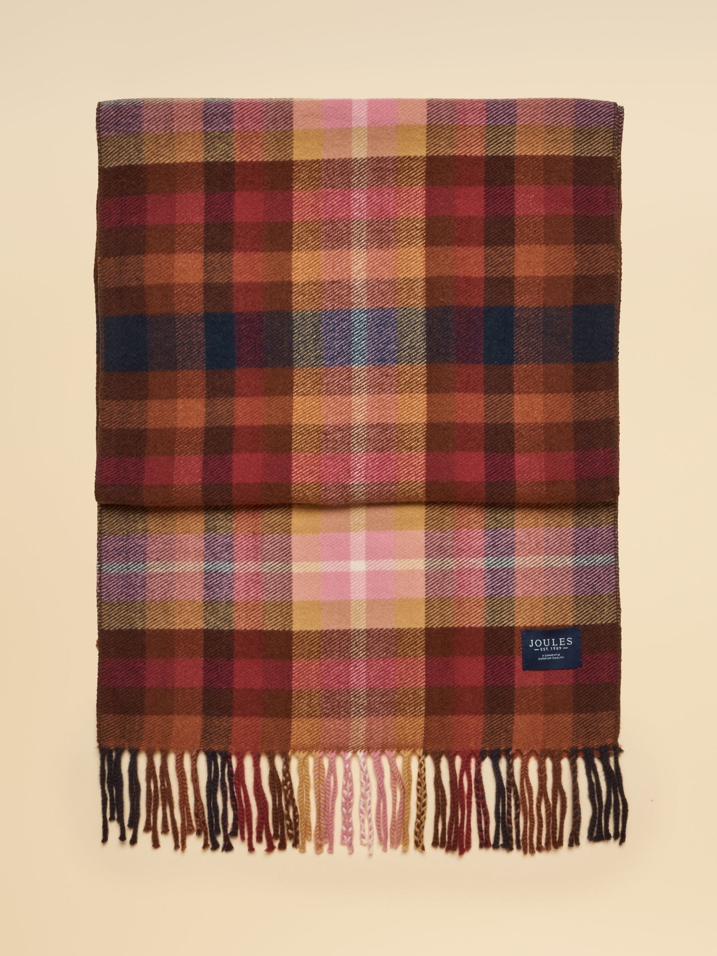 Langtree Berry Red Large Scarf