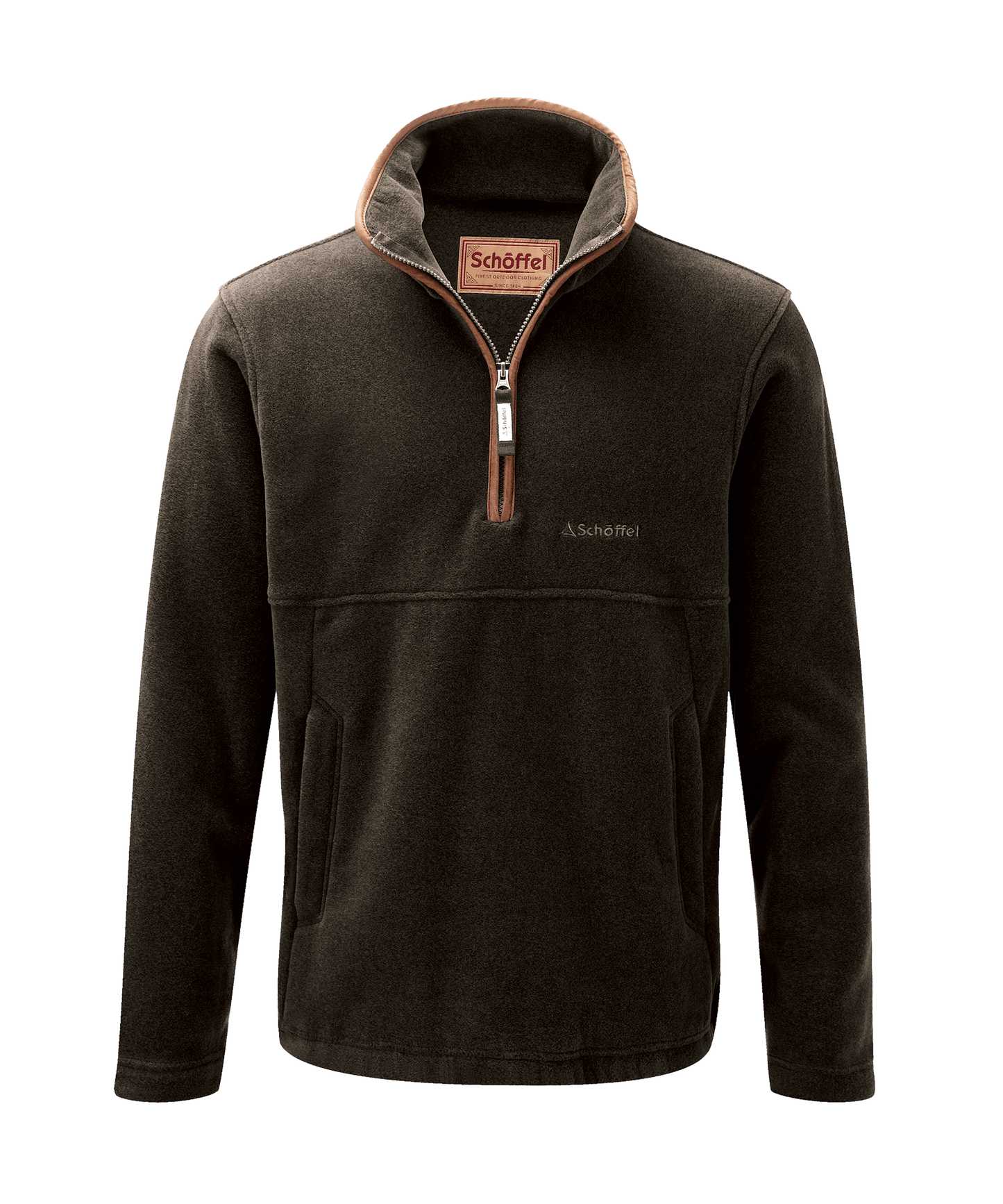 Berkeley Quarter Zip Fleece Dark Olive