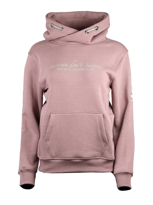 Amelia Heather Cross Necked Hoodie