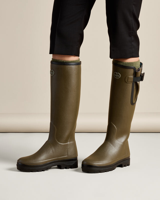 Ladies Vierzonord Neopren Black Lined