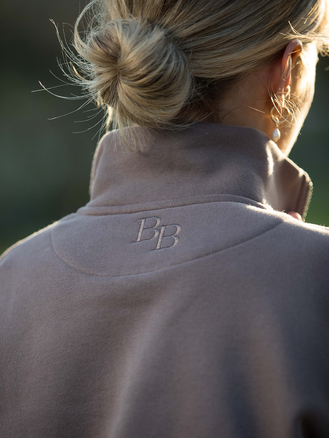 Kingswear Unisex Quarter Zip - Otter