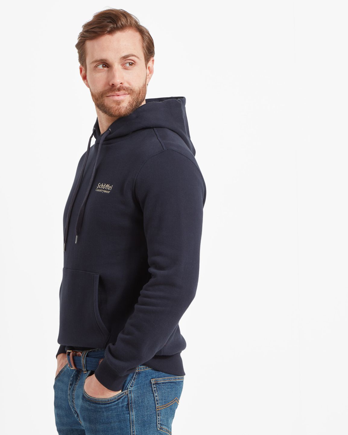 Pentire Heritage Hoodie Navy
