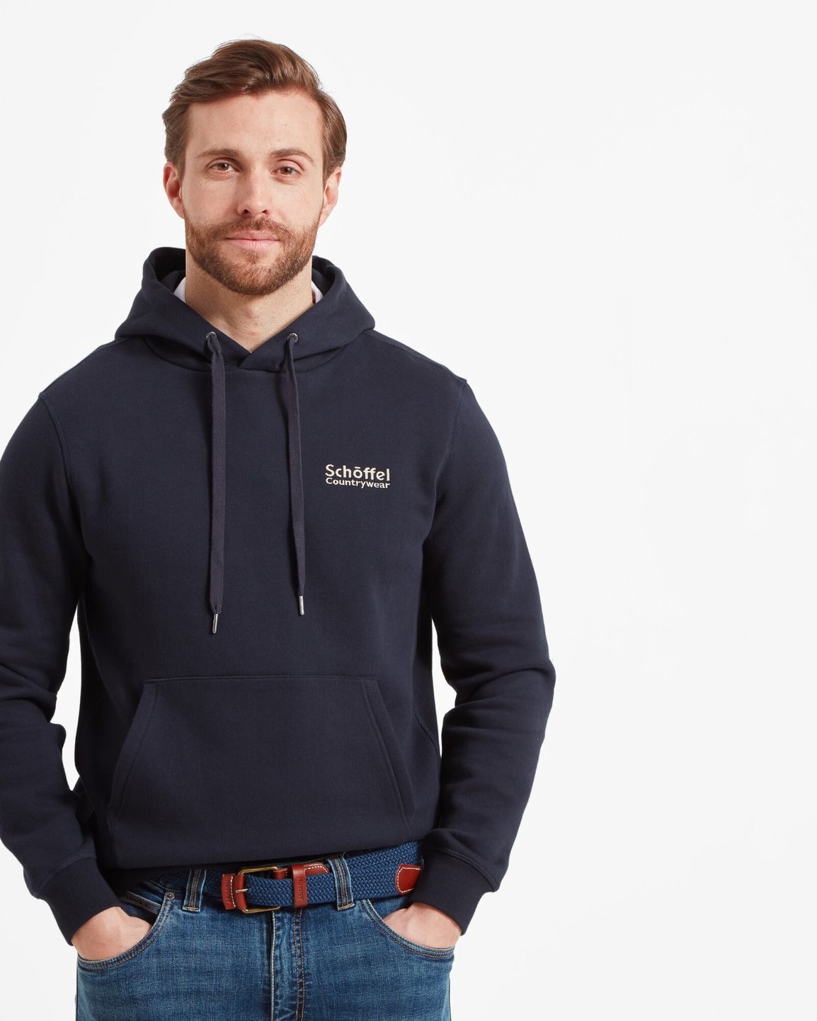 Pentire Heritage Hoodie Navy