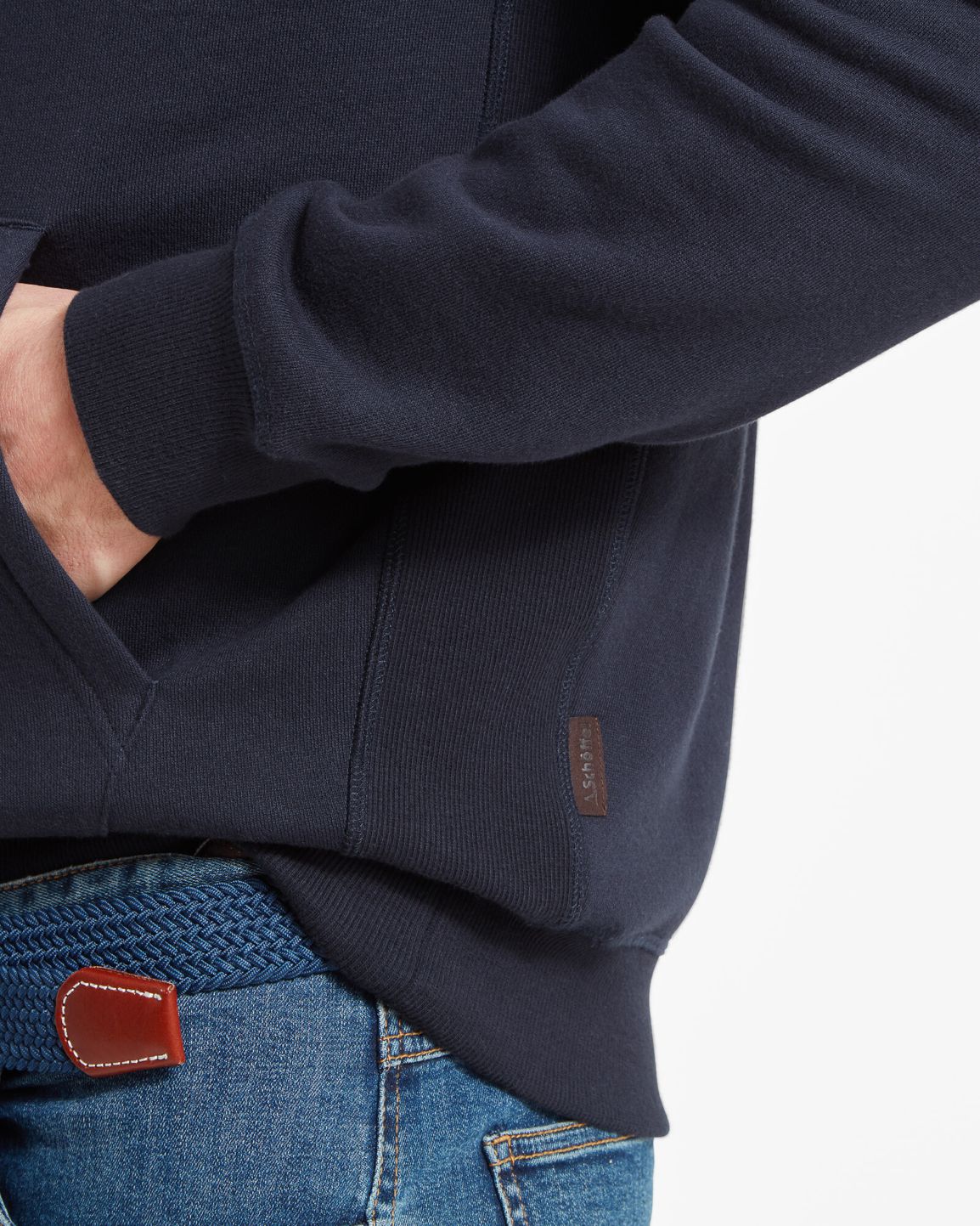 Pentire Heritage Hoodie Navy