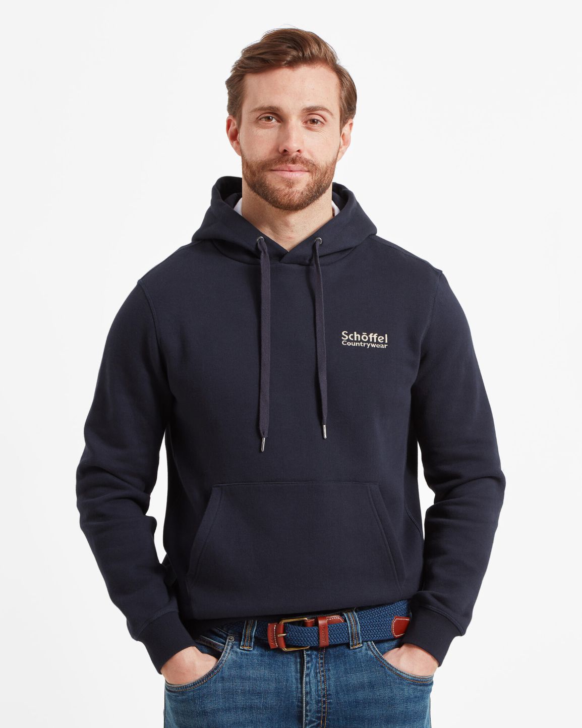 Pentire Heritage Hoodie Navy