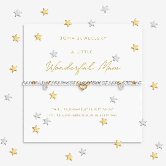 Sparkle Confetti A Little 'Wonderful Mum' Bracelet