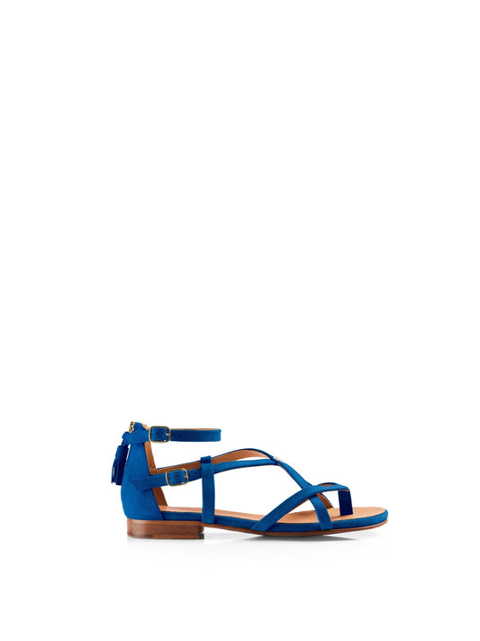 Brancaster 
Women's Sandal - Porto Blue Suede