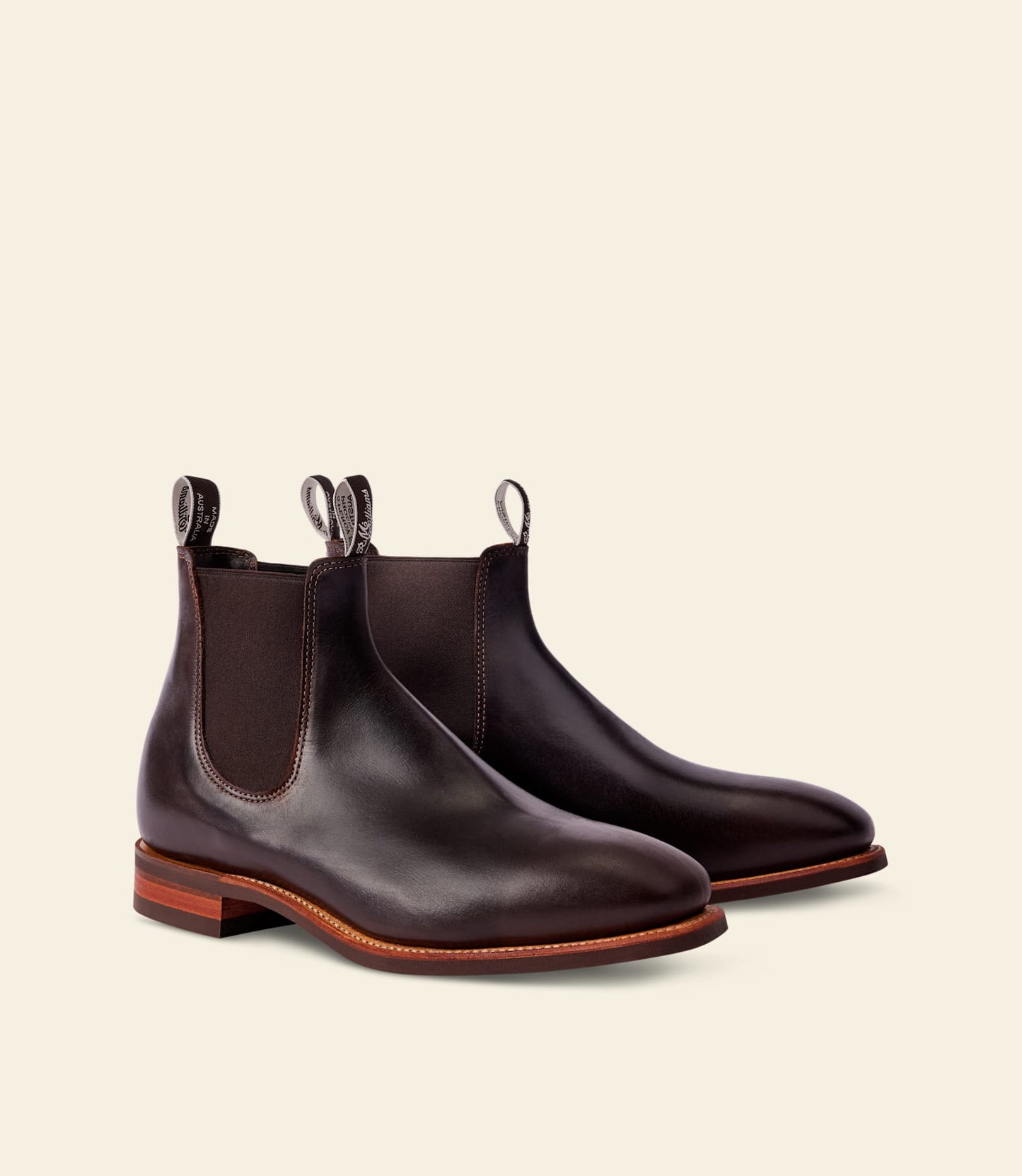 Comfort Craftsman Chocolate Pull Up Leather