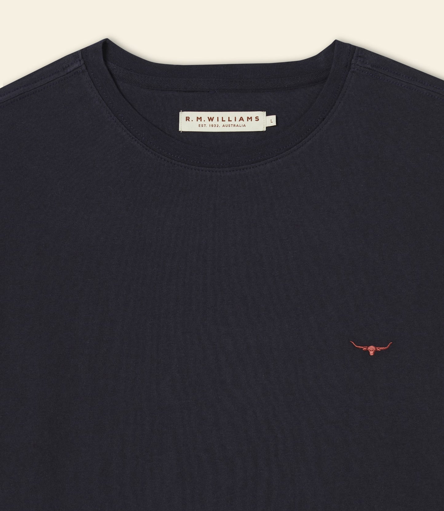 Parson T-Shirt Navy/Chestnut