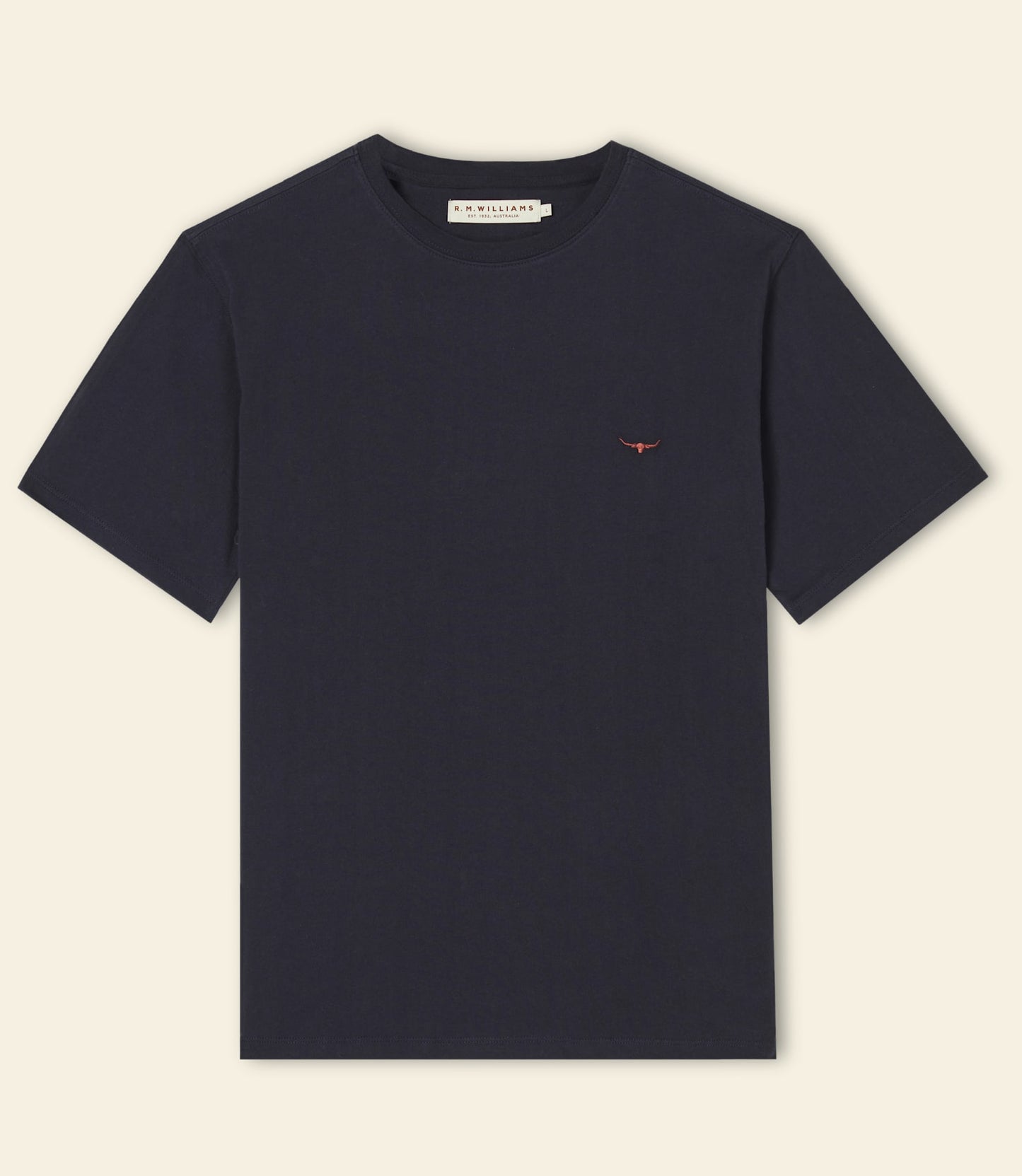 Parson T-Shirt Navy/Chestnut