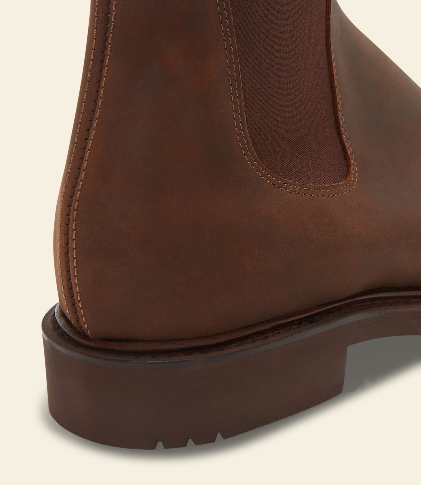 Gardener boot – bark oiled nubuck leather