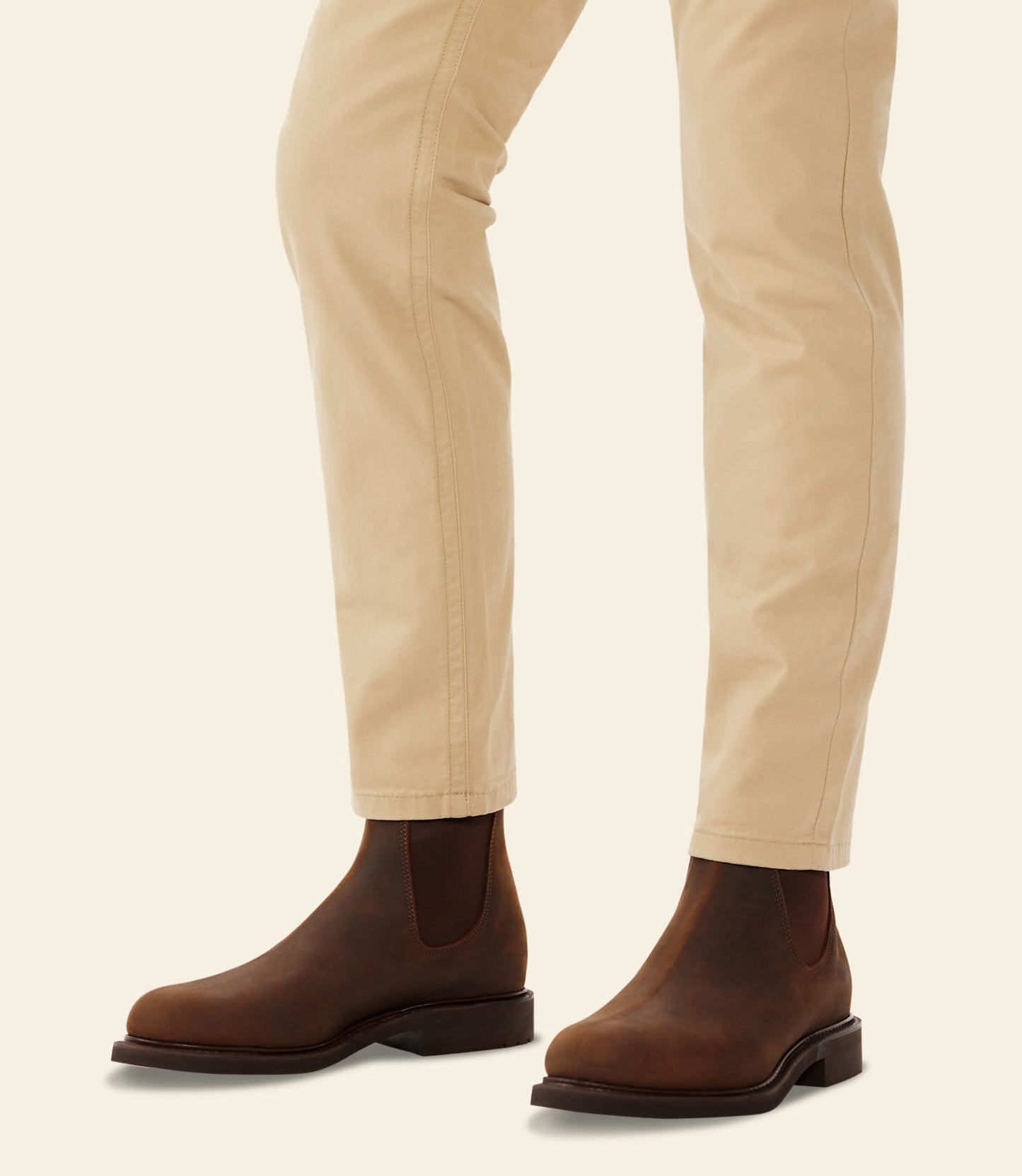 Gardener boot – bark oiled nubuck leather