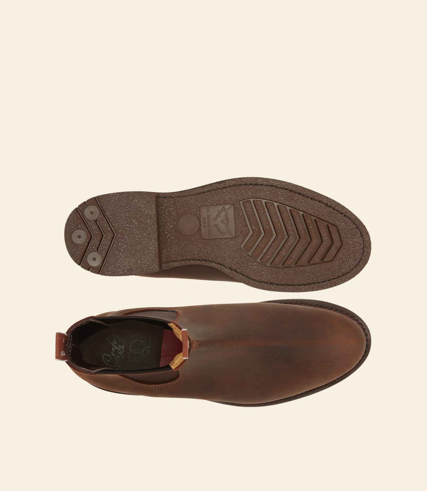 Gardener boot – bark oiled nubuck leather