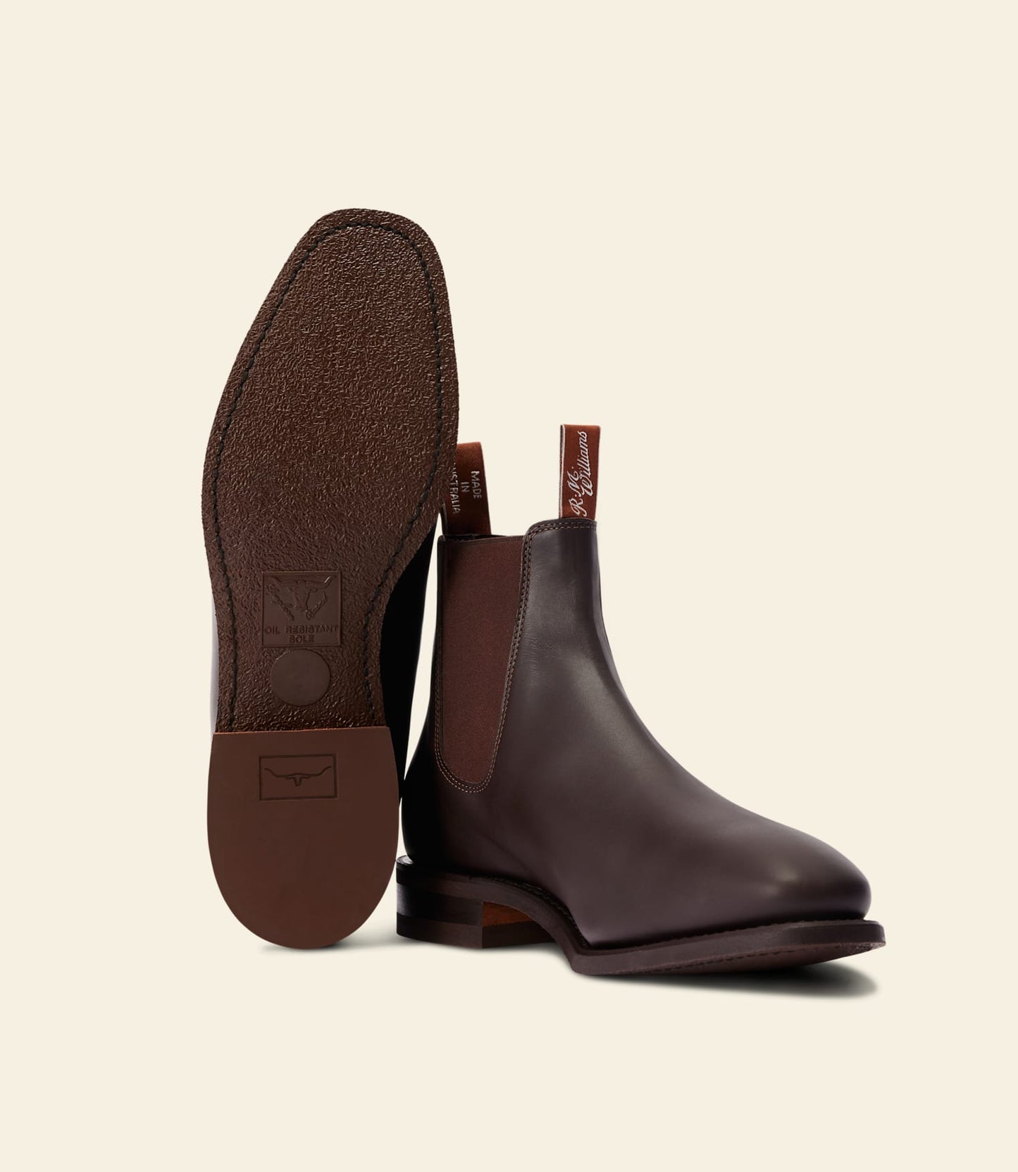Comfort Craftsman boot – chestnut yearling leather