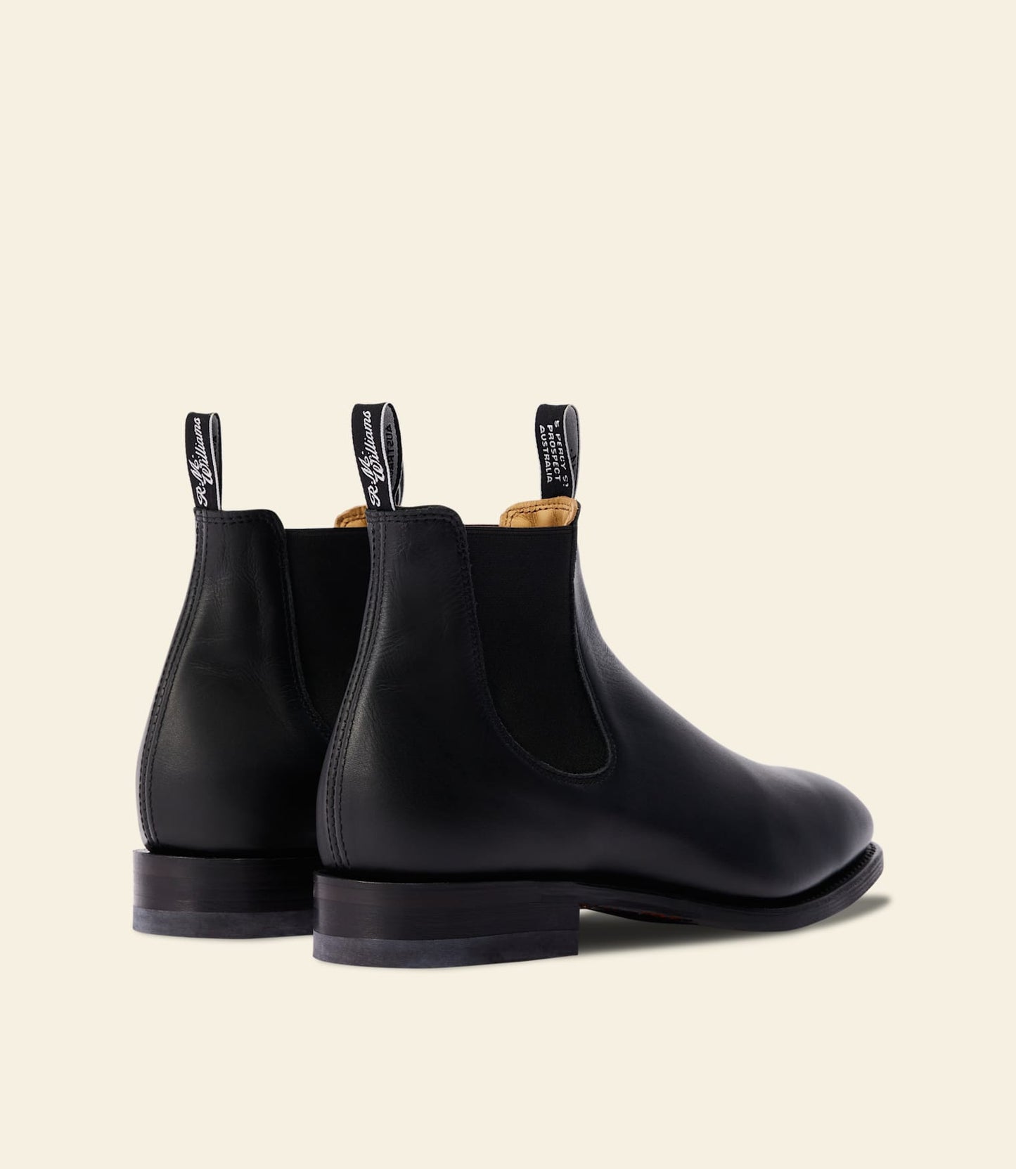 Dynamic Flex boot – black yearling leather