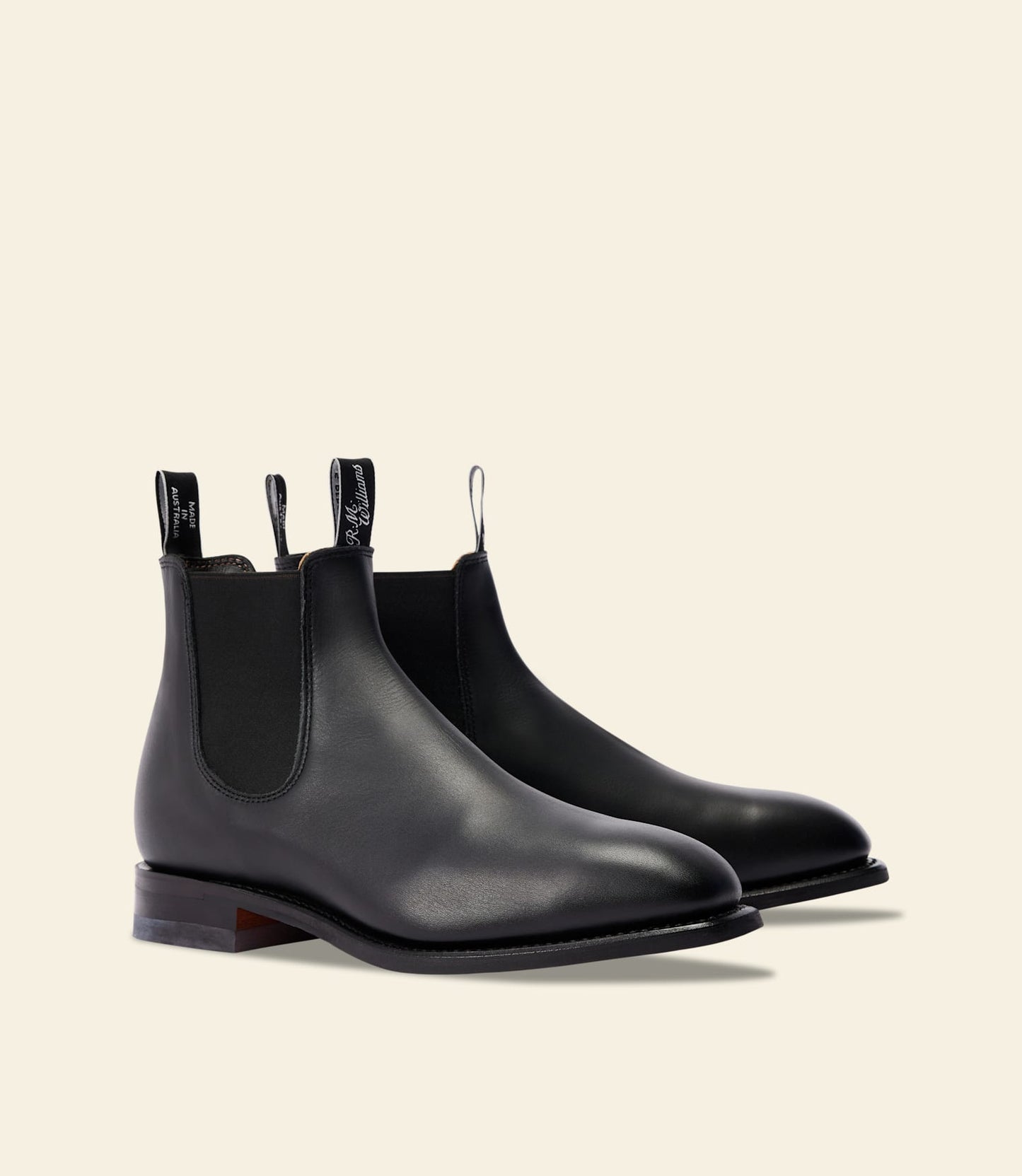 Dynamic Flex boot – black yearling leather