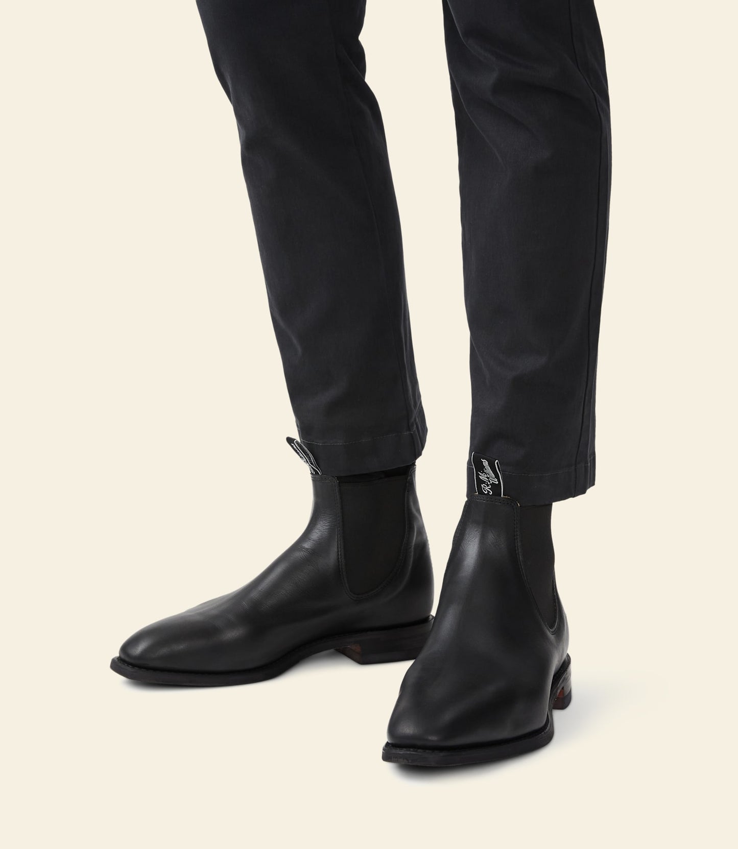 Dynamic Flex boot – black yearling leather