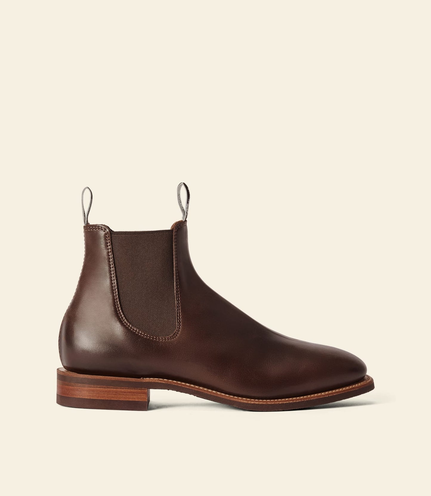 Craftsman boot – walnut pull-up leather
