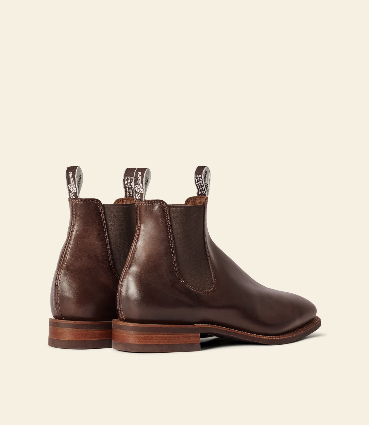 Craftsman boot – walnut pull-up leather
