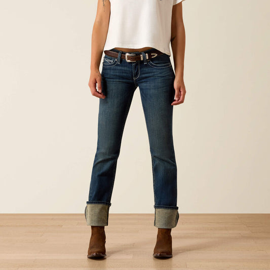 R.E.A.L. Mid Rise Icon Stackable Straight Leg Jean