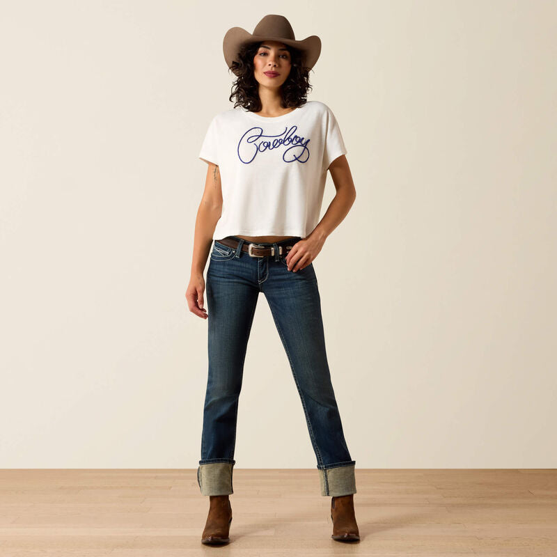 R.E.A.L. Mid Rise Icon Stackable Straight Leg Jean