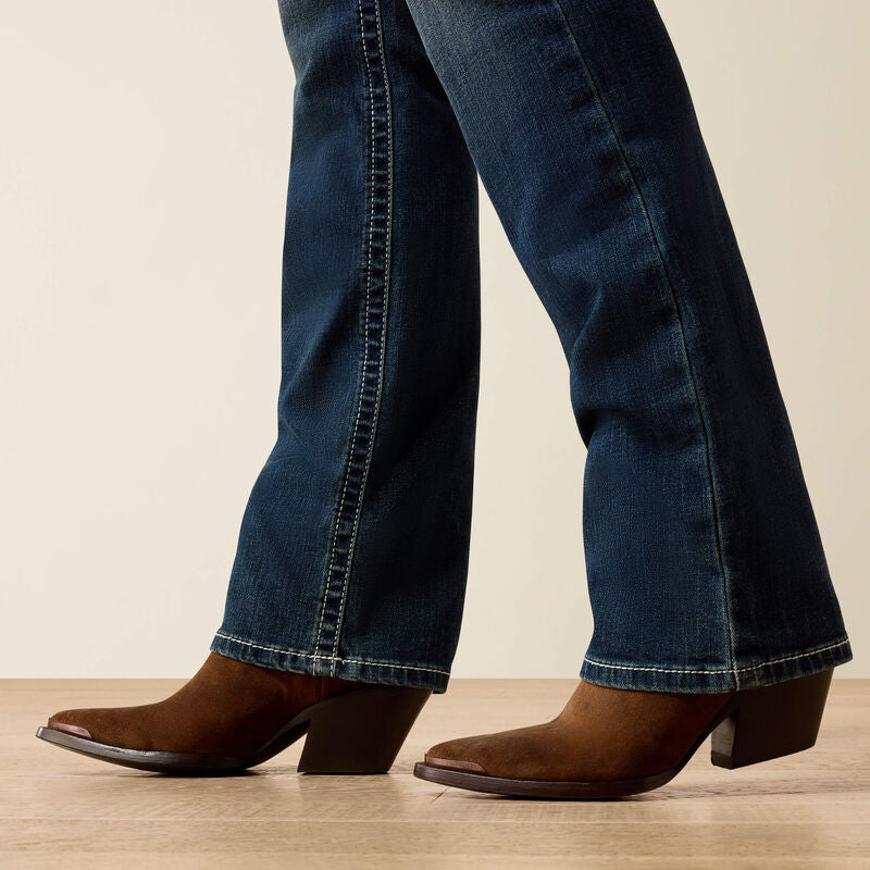 R.E.A.L. Mid Rise Icon Stackable Straight Leg Jean