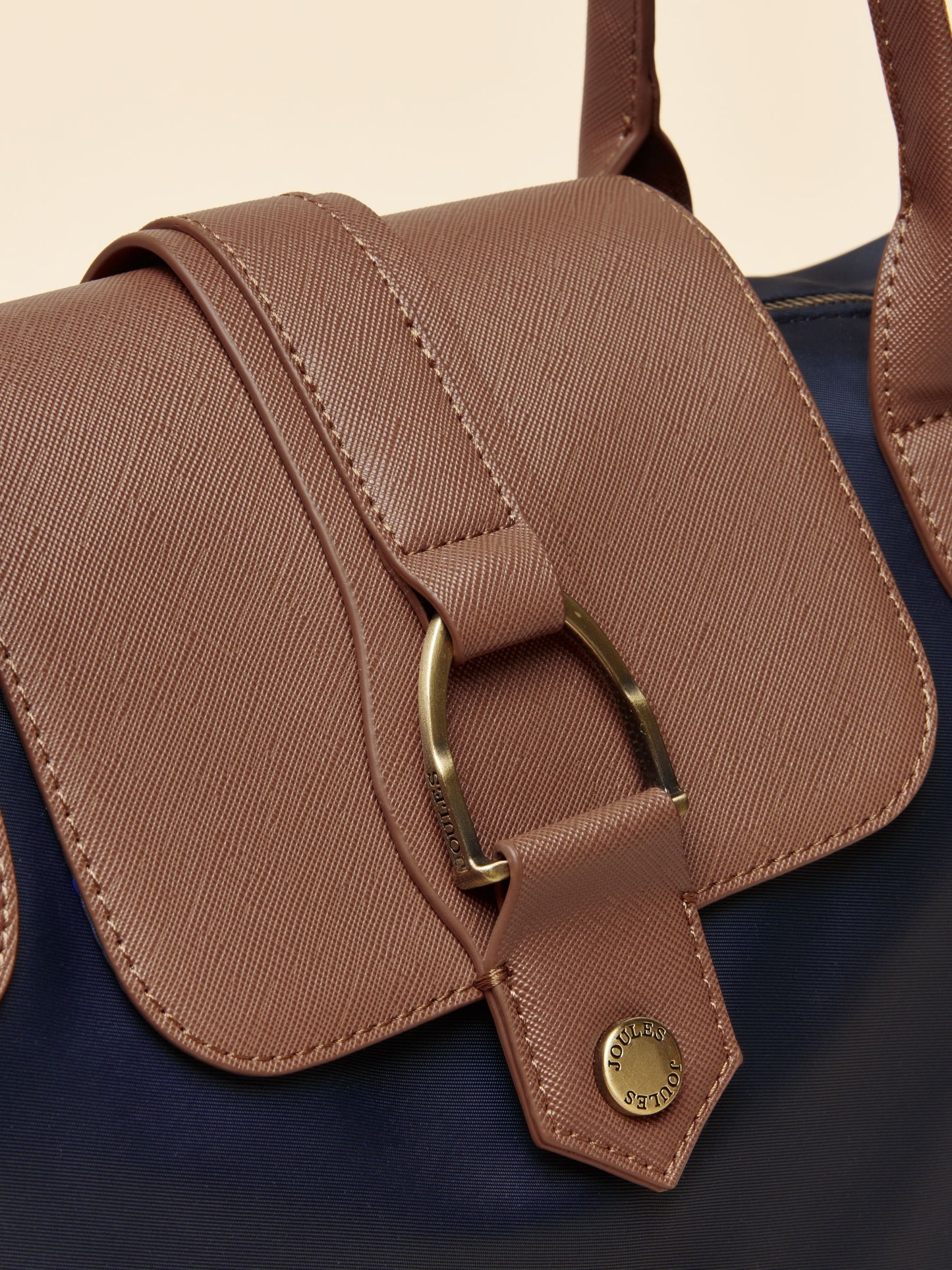 Edie Navy Shopper Bag