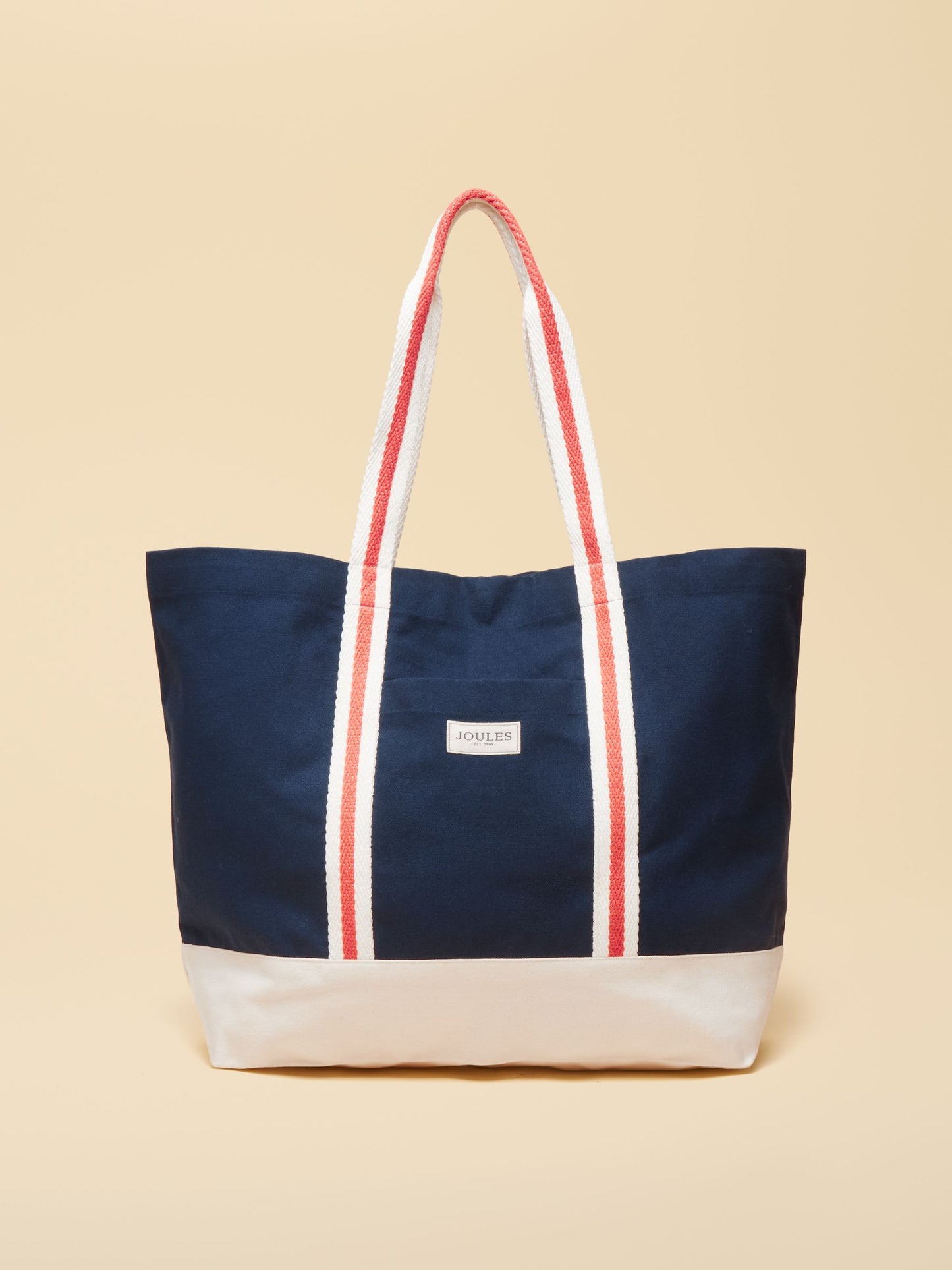 Promenade Navy Canvas Tote