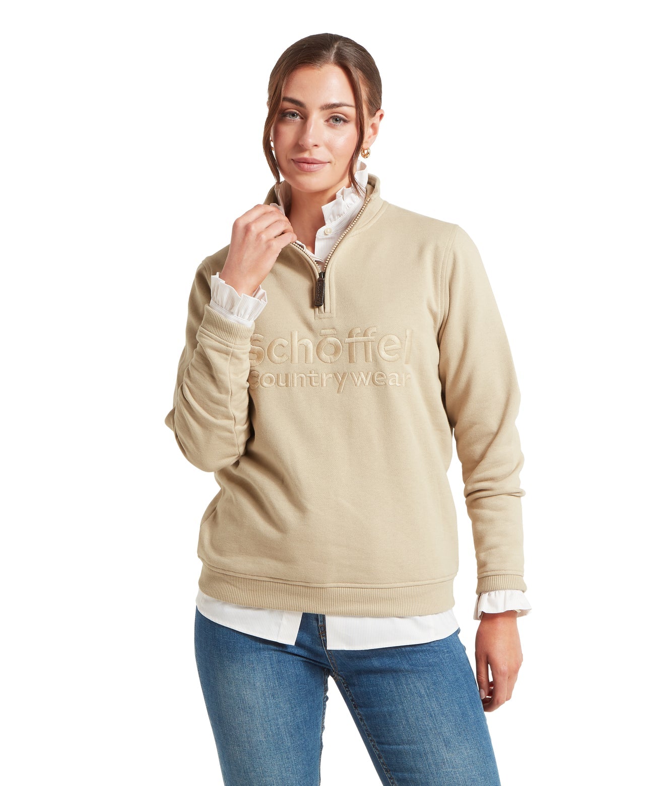 St Issey Sweatshirt Cobblestone