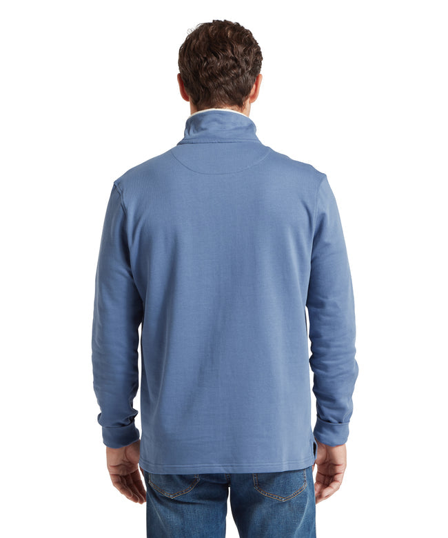 Trencrom Quarter Zip Vintage Indigo/Stone