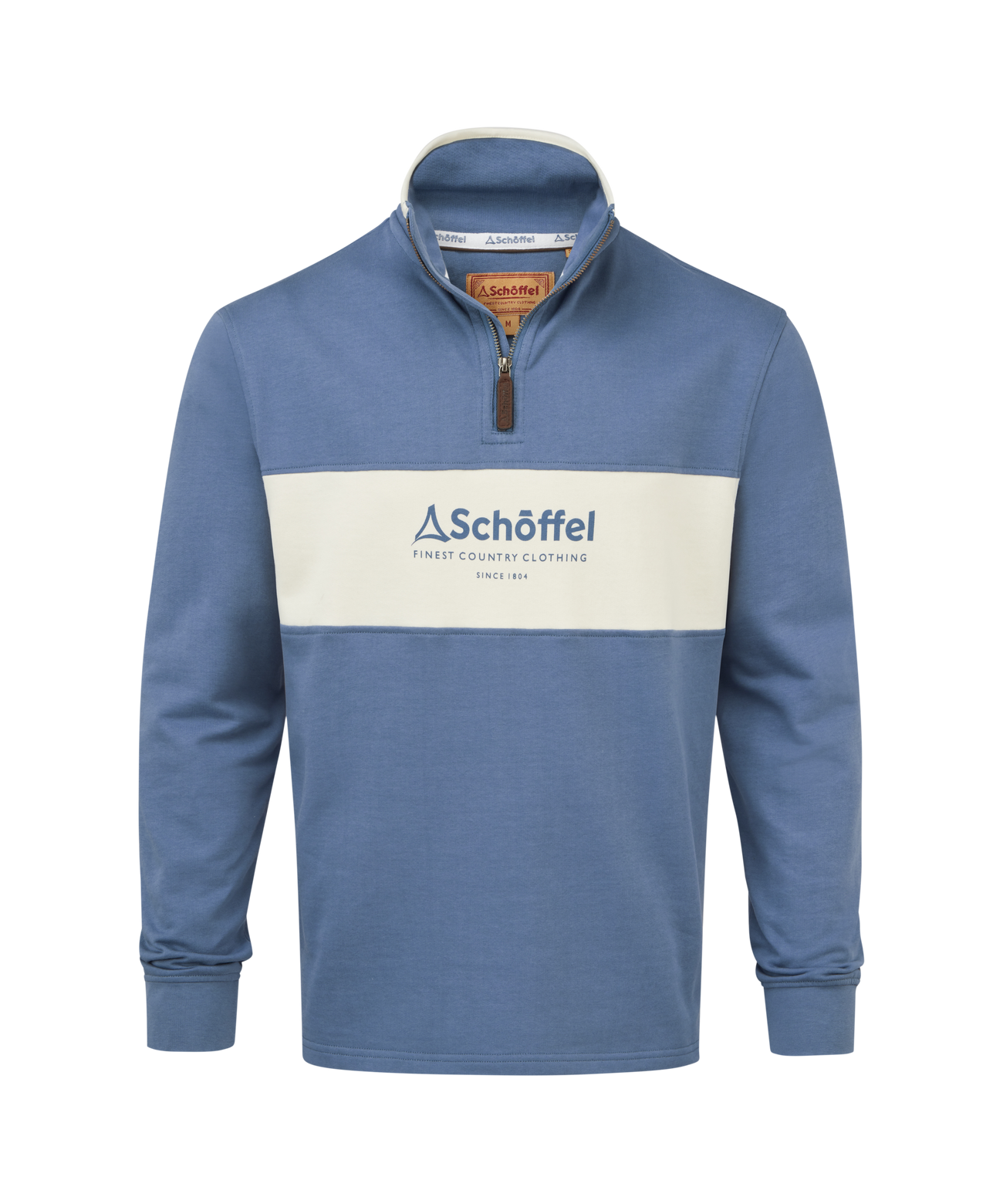 Trencrom Quarter Zip Vintage Indigo/Stone