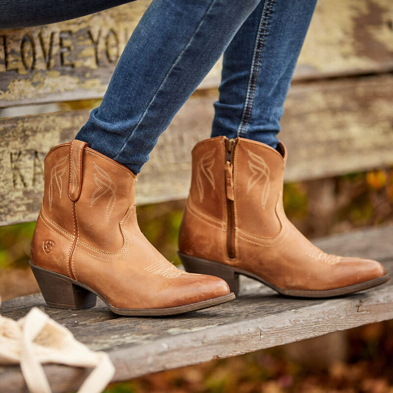 Darlin Western Boot Burnt Sugar