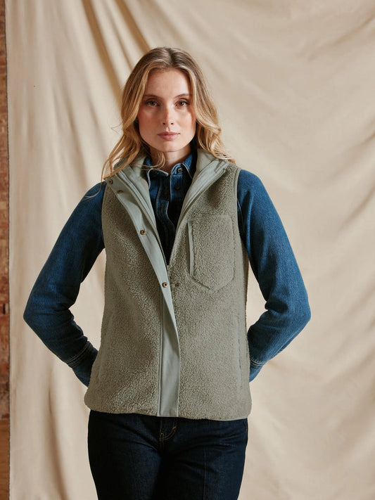 Agnes Pistachio Gilet