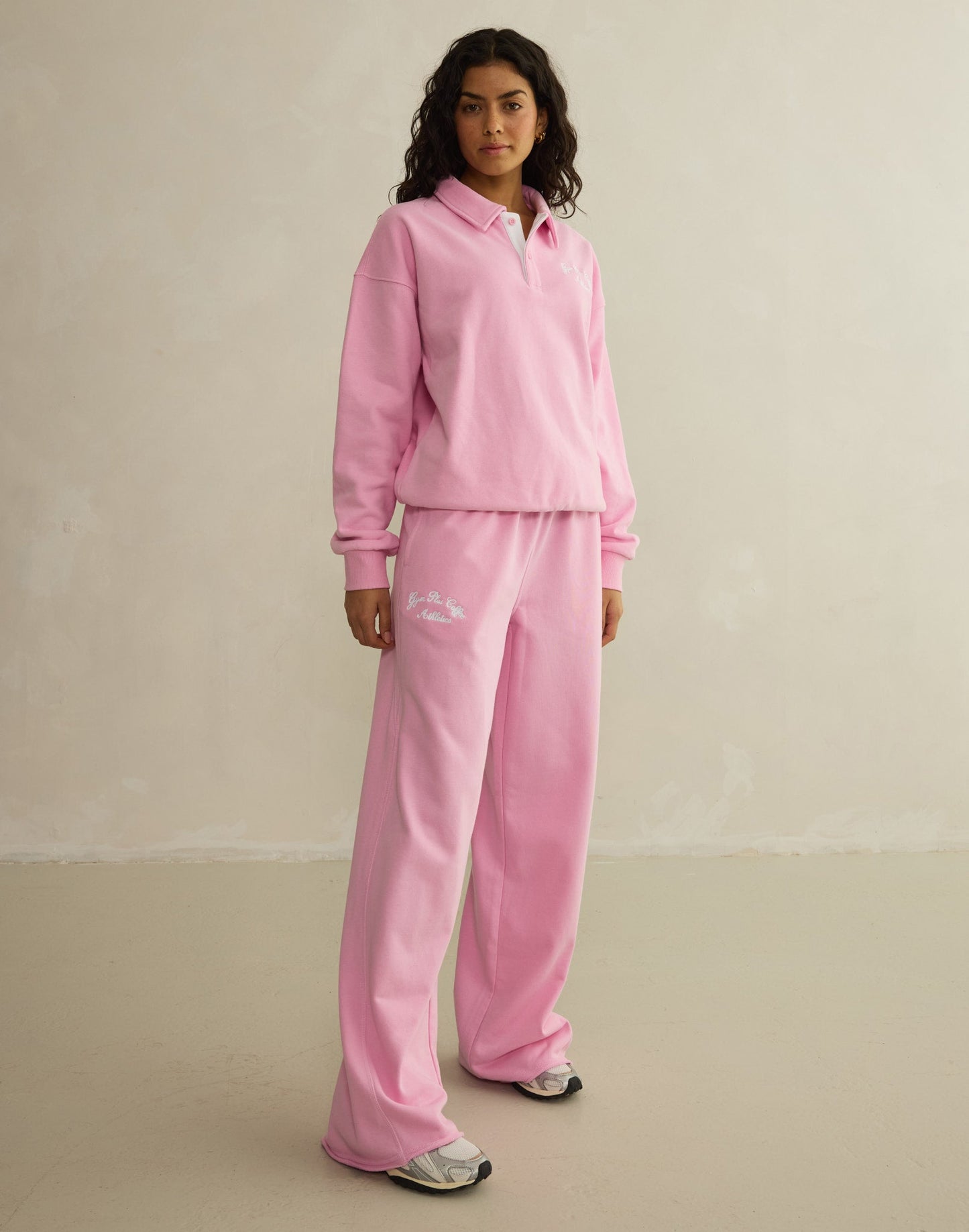 Wide Leg Jogger Pink Blossom