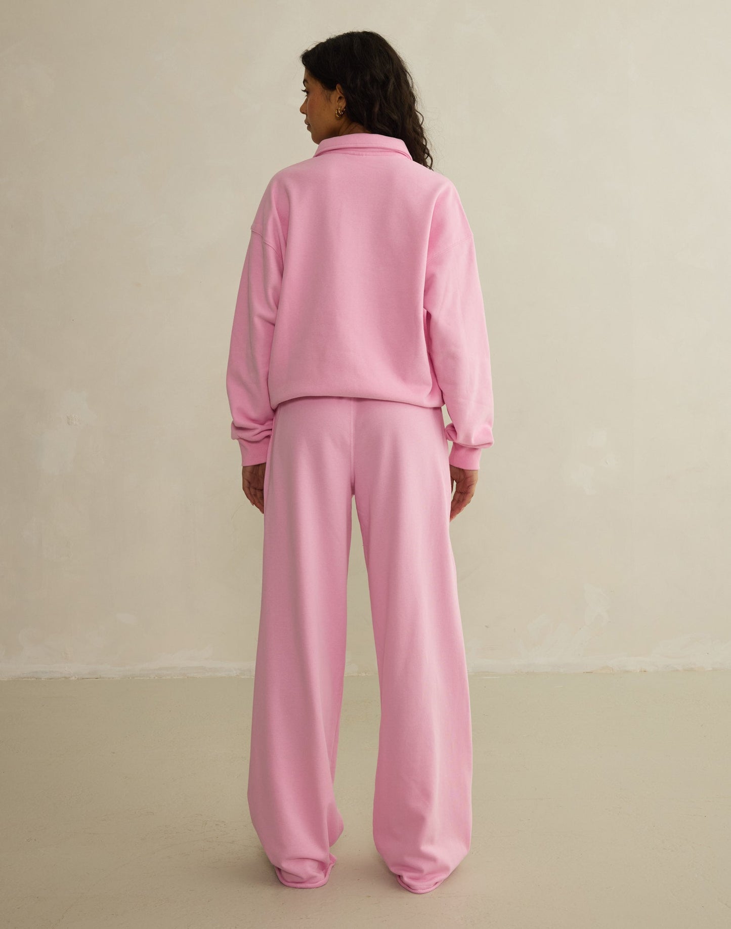 Wide Leg Jogger Pink Blossom