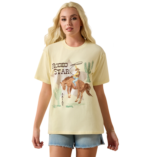 Rodeo Star Boyfriend T-Shirt Pear Sorbet