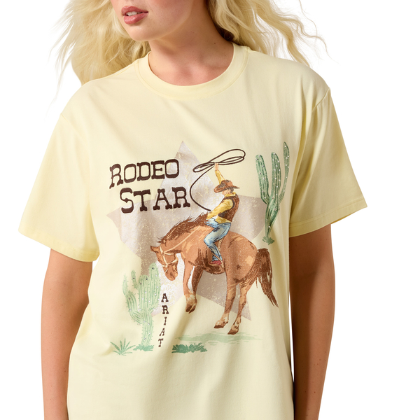 Rodeo Star Boyfriend T-Shirt Pear Sorbet