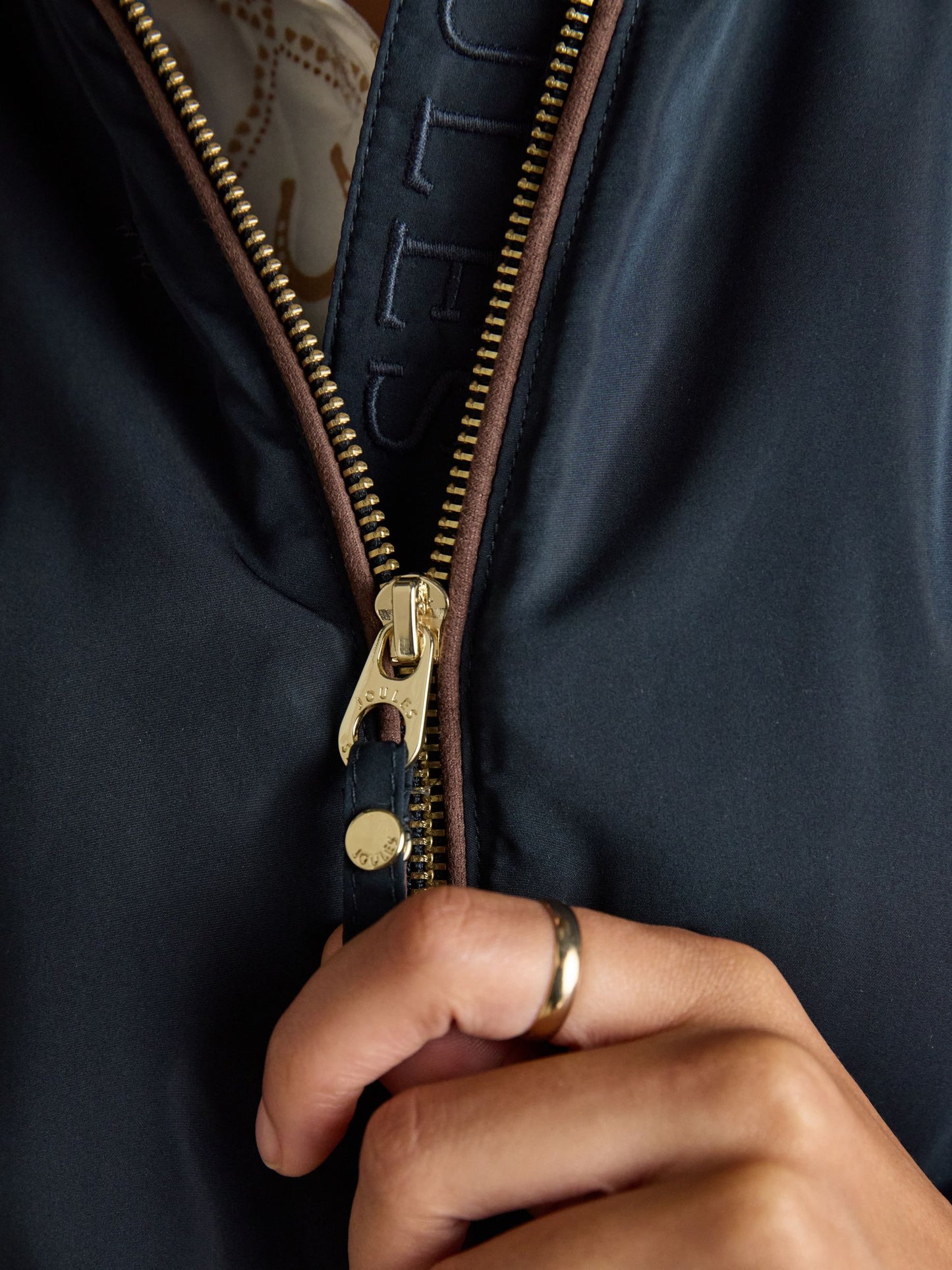 Farnham Navy Blue Fleece Lined Lightweight Gilet